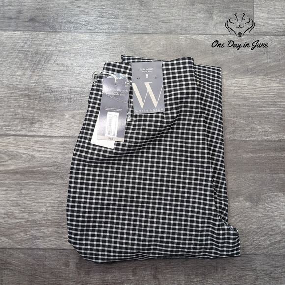 Worthington High Rise Slim Ankle Pants Size 6 - Picture 6 of 6